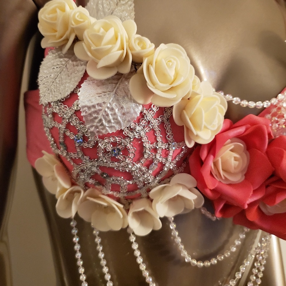 Beautiful Rave, Festival,  Bridal Bra - Picture 4 of 5